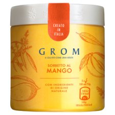 Grom Mango Italian Ice Cream in a Cup 460ml