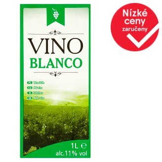 Vino blanco bílé víno 1l
