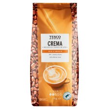 Tesco Crema Roasted Coffee Beans 1kg