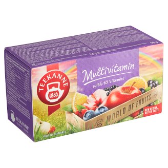 TEEKANNE Multivitamin, World of Fruits, 20 sáčků, 50g