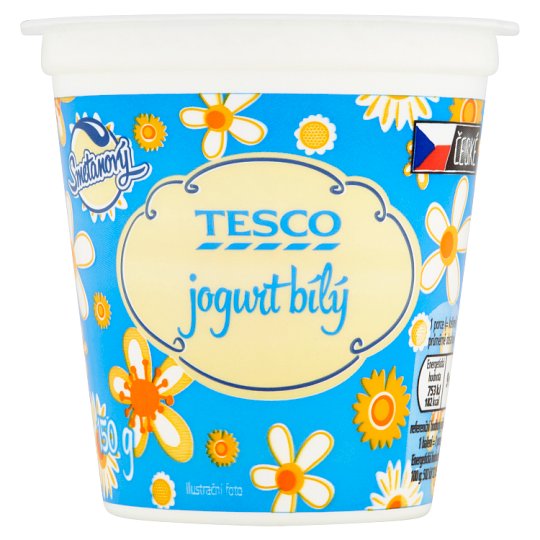Tesco Smetanový jogurt bílý 150g