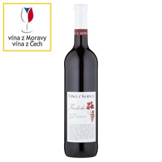 Víno Z Kobylí Frankovka Gallery jakostní víno odrůdové suché červené 0,75l