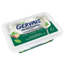 Gervais de la Crème extra krémový, delikátně smetanový sýr s česnekem & bylinkami 180g