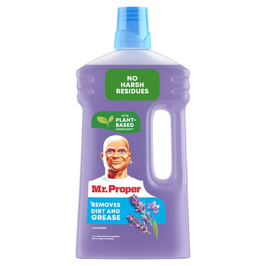 Mr Proper Multipurpose Floor Cleaner Liquid With Lavender Scent 1L Tesco Groceries