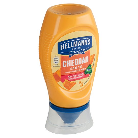 Hellmann's Cheddar Sauce 250ml Tesco Groceries