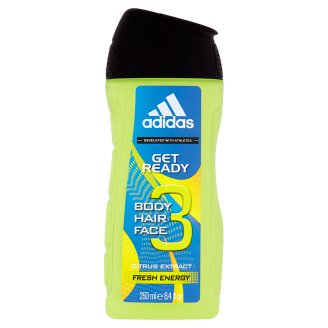 Adidas Get Ready 3v1 sprchový gel 250ml