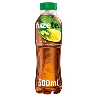 FuzeTea Lemon Lemongrass černý ledový čaj 500ml