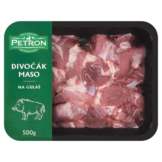 Petron Divočák maso na guláš 0,500kg