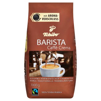 Tchibo Barista Caffé Crema pražená zrnková káva 1000g