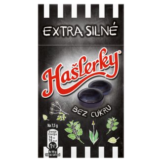 Hašlerky v krabičce Extra silné 35g
