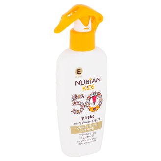Nubian Kids Dětské mléko na opalování sprej SPF 50 200ml