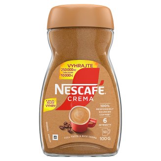 NESCAFÉ CLASSIC Crema, instantní káva, 100g