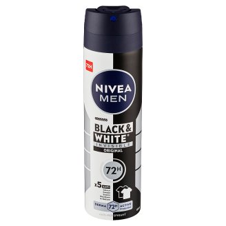 Nivea Men Invisible Black & White Original Sprej antiperspirant 150ml