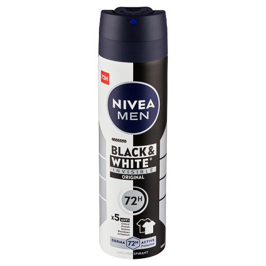 Nivea Men Invisible Black & White Original Sprej antiperspirant 150ml