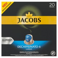 Jacobs Decaffeinato 6 Lungo 20 ks 104g