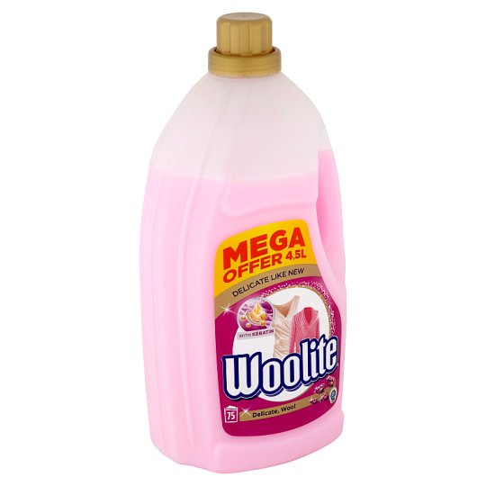 Woolite Delikate, Wool tekutý prací přípravek 75 praní 4,5l
