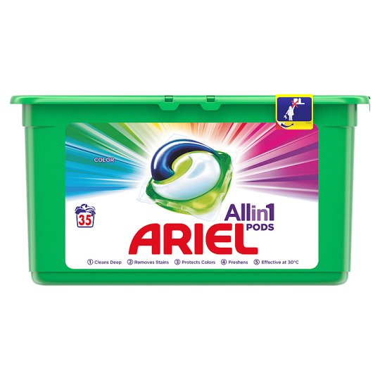 Ariel Color Kapsle Na Praní Prádla 3v1 35 Praní