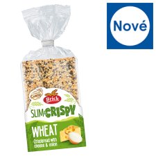 Brick Slim & Crispy Wheat Crispbrad with Cheese & Onion 130g