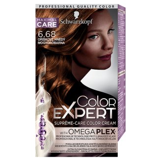Schwarzkopf Color Expert barva na vlasy Oříškově Hnědý 6.68