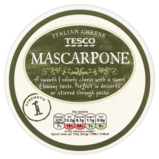 Tesco Mascarpone 250g - Tesco Potraviny