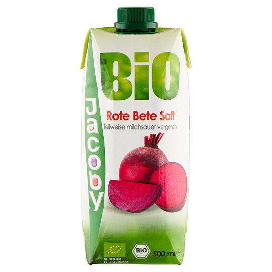 Jacoby Bio rote bete šťáva z červené řepy 0,5l