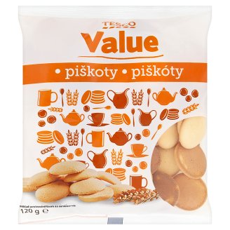 Tesco Value Piškoty 120g