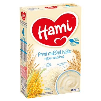 Hami první mléčná kaše rýžovo-kukuřičná první lžička 225g