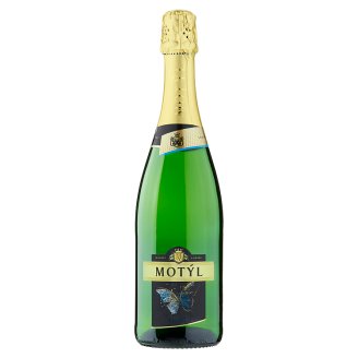 Víno Mikulov Motýl Sekt jakostní šumivé víno bílé suché 0,75l
