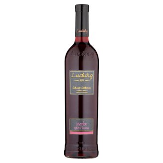 Ludwig Culinary Collection Merlot výběr z hroznů víno suché 0,75l
