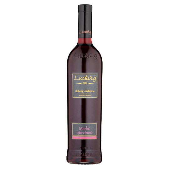 Ludwig Culinary Collection Merlot výběr z hroznů víno suché 0,75l
