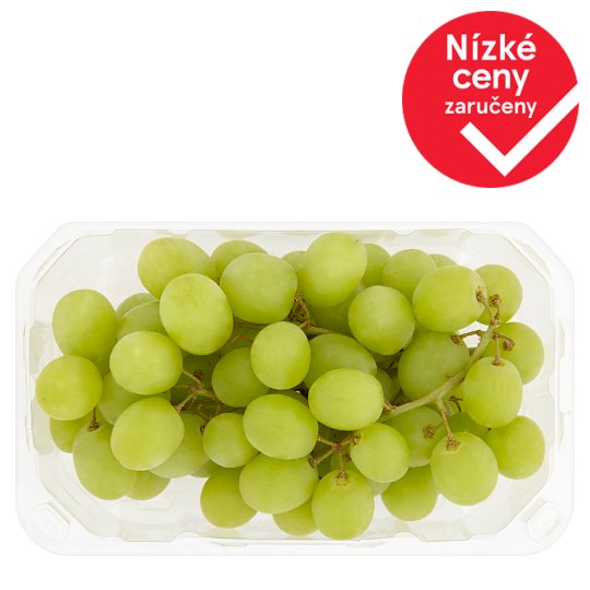 Tesco Packaged White Grapes 500g