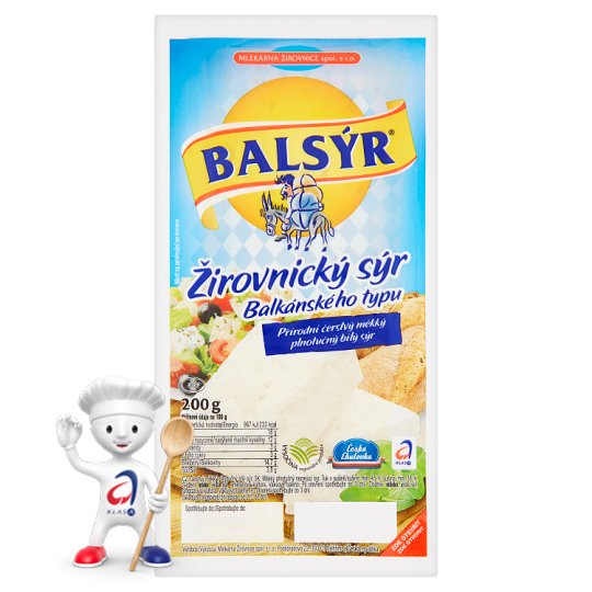 Balsýr Žirovnický sýr balkánského typu