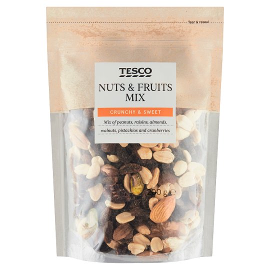 Tesco Mixed Nuts 200G - Tesco Groceries