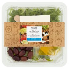 Tesco Salad in Greek Style with Soft Cheese 210g