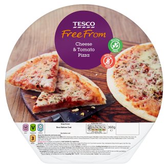 Tesco Free From pizza s mozzarellou bez lepku 360g