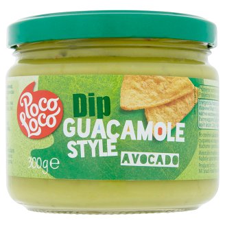 Poco Loco Dip guacamole style avokádo 300g