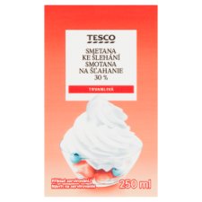 Tesco Durable Whipping Cream 250ml