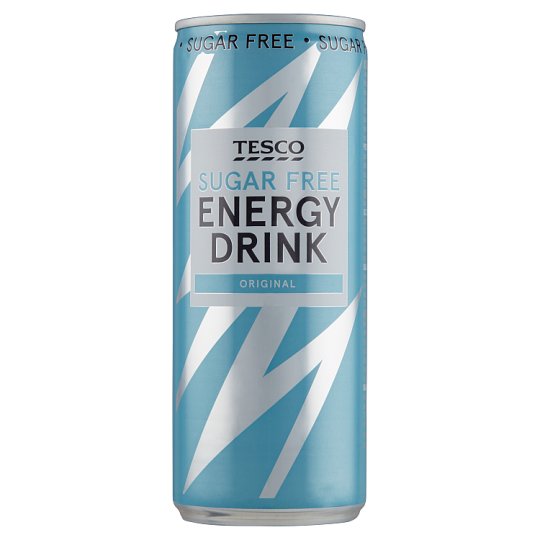Tesco Energy Drink Sugar Free Original 250ml