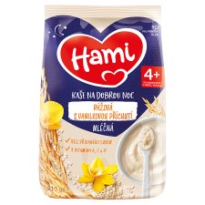 Hami Vanilla Flavored Rice Milk Porridge for Good Night from the End of 4th Month 210g