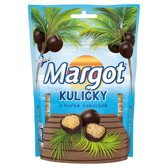 Orion Margot Kuličky v hořké čokoládě 120g