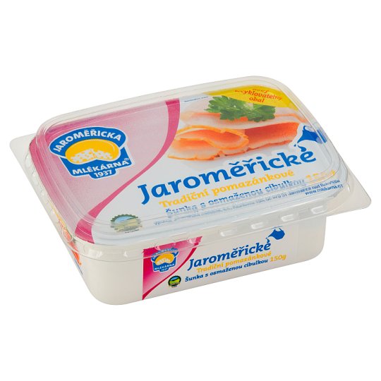 Jaroměřická Mlékárna Tradiční pomazánkové šunka s osmaženou cibulkou 150g