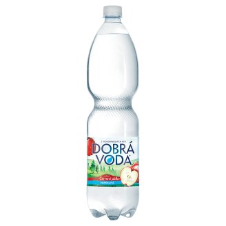 Dobrá voda Neperlivá s příchutí červené jablko 1,5l