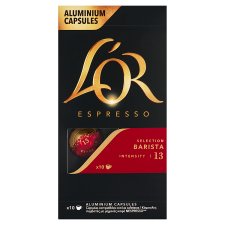 L'OR Espresso Selection Barista pražená mletá káva v kapslích 10 ks 52g