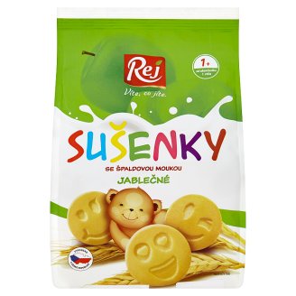 Rej Sušenky se špaldovou moukou jablečné 190g