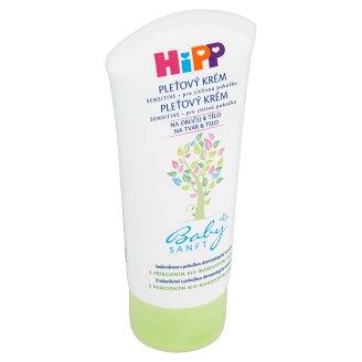 HiPP Babysanft Pleťový krém s přírodním bio mandlovým olejem pro citlivou pokožku 75ml