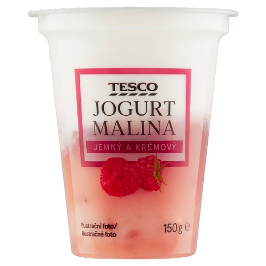 Tesco Jogurt malina 150g
