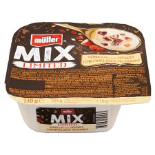 Müller Mix Limited jogurt s vanilkovou příchutí 130g