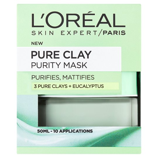 L'Oréal Paris Skin Expert Pure Clay čisticí maska 50ml