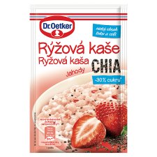 Dr. Oetker Rice Porridge Strawberries, Chia 50g