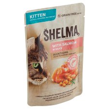 Shelma Kittens with Salmon in Sauce 85g